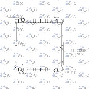 Iveco Radiator 647RA009