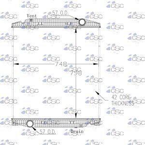 Iveco Radiator 647RA011