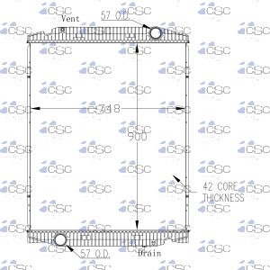 Iveco Radiator 647RA012