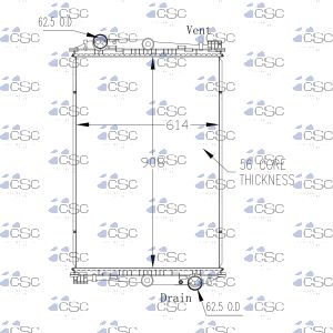 DAF Radiator 649RA001
