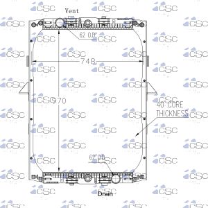 DAF Radiator 649RA002WF