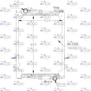 DAF Radiator 649RA003WF