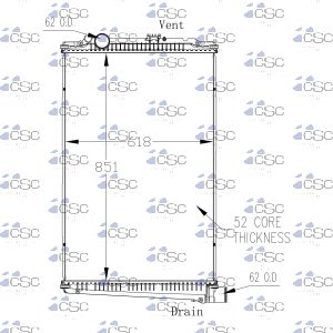 DAF Radiator 649RA004