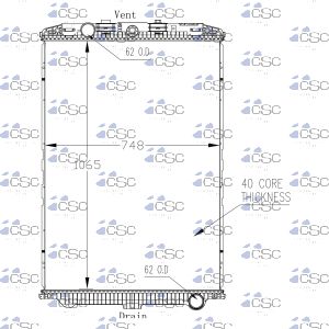 DAF Radiator 649RA007