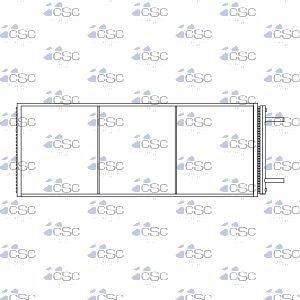 CSC Hot Water Coil 900HWC003