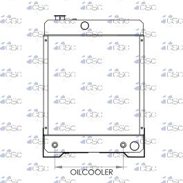 Pet30 Radiator Caterpillar Radiator