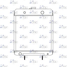 Screech Radiators CSC Generator Radiator