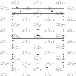 Caterpillar Generator Radiator