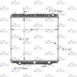 Freightliner Truck Radiator