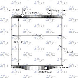 International Truck Radiator