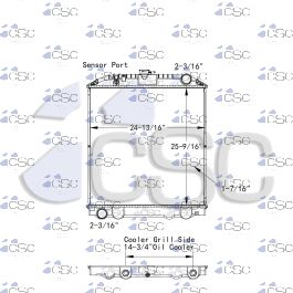 Ud60 Radiator Nissan UD Radiator