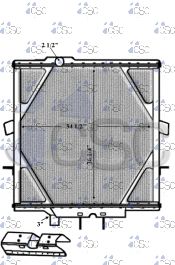 Peterbilt Radiator