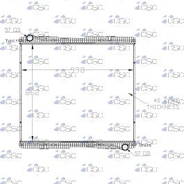 Scania Truck Radiator