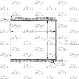 Scania Truck Radiator