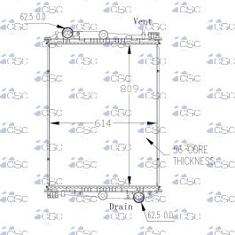 DAF Truck Radiator