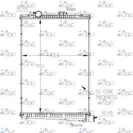 DAF Truck Radiator