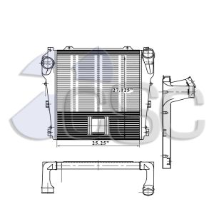 Freightliner Charge Air Cooler 613CA125