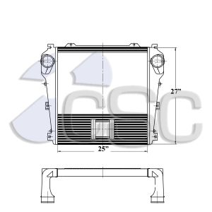 Freightliner Charge Air Cooler 613CA137