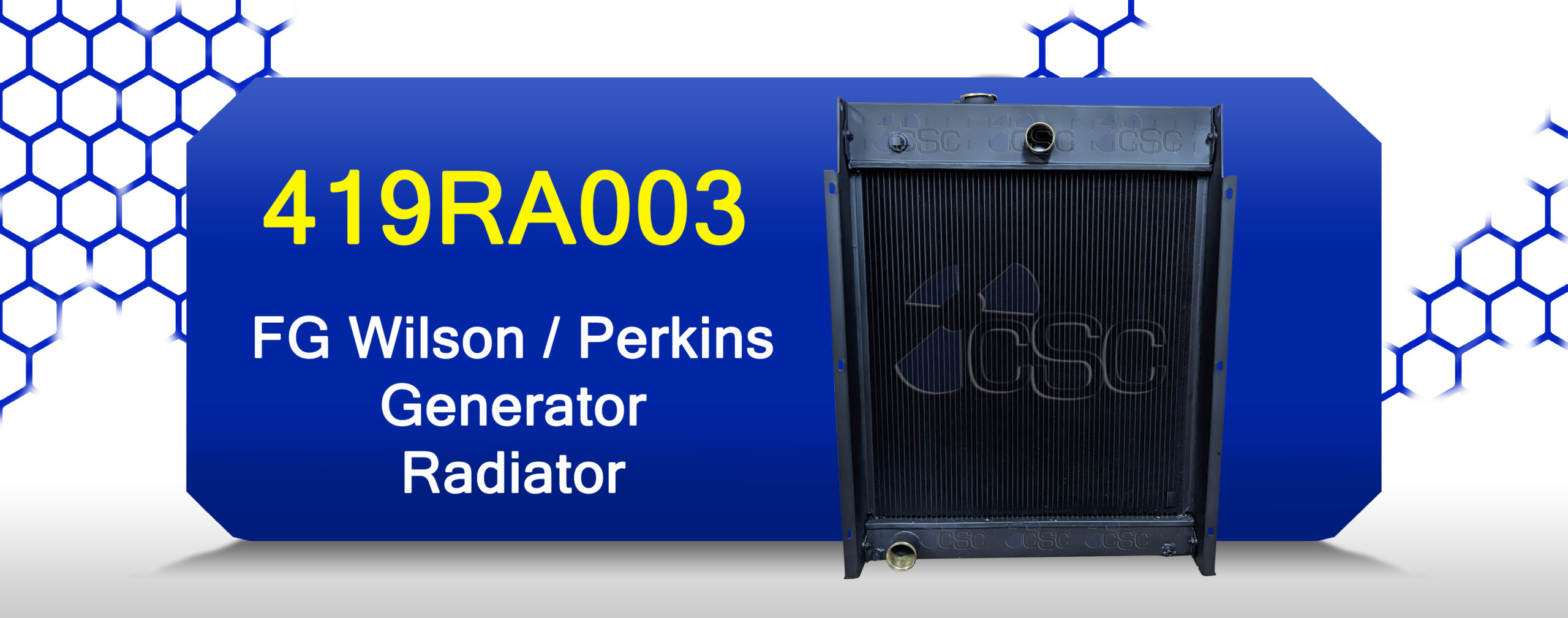 CSC introduces the 419RA003 for FG Wilson / Perkins generators