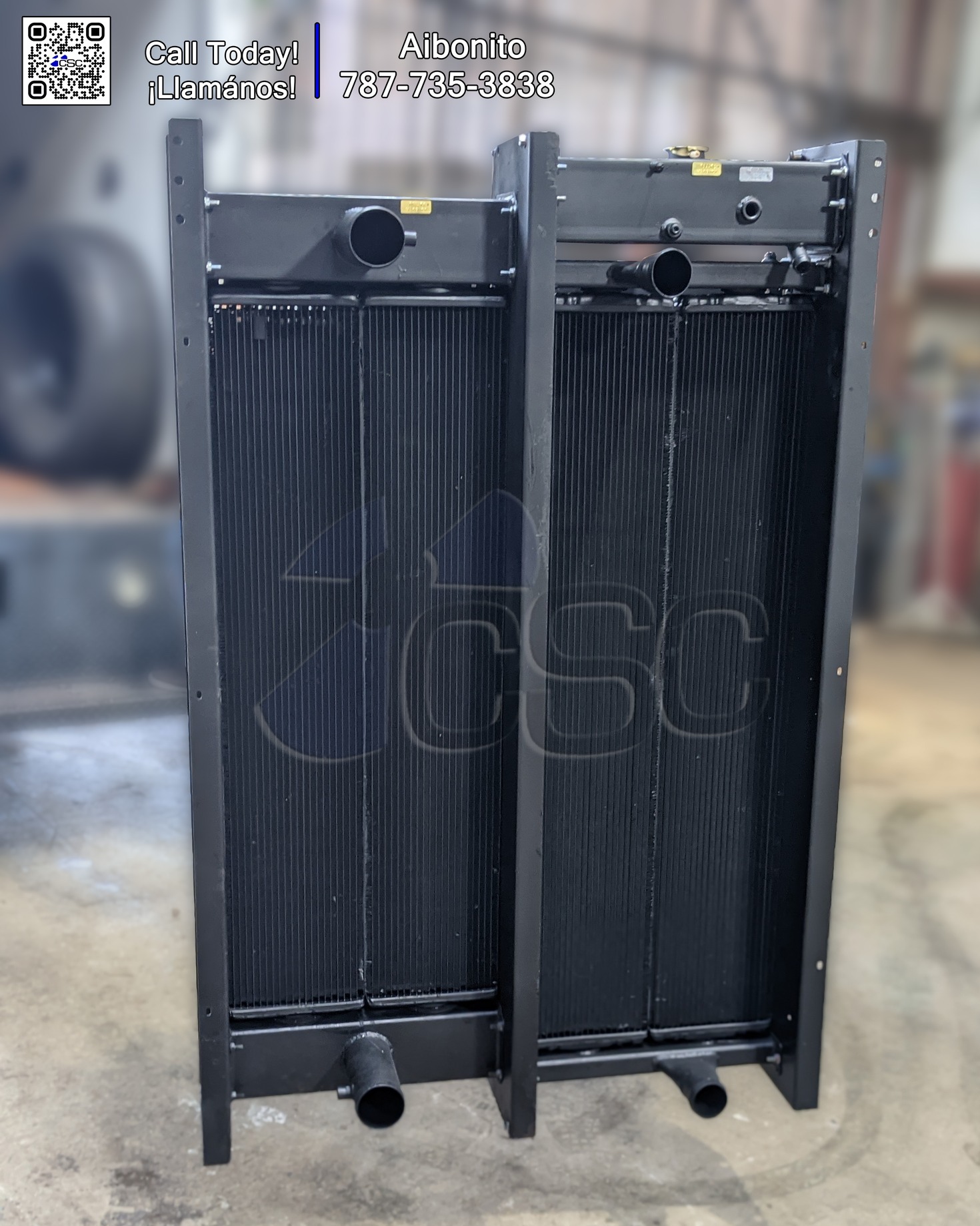 New Product! 403MR002 modular generator radiator / aftercooler combo unit